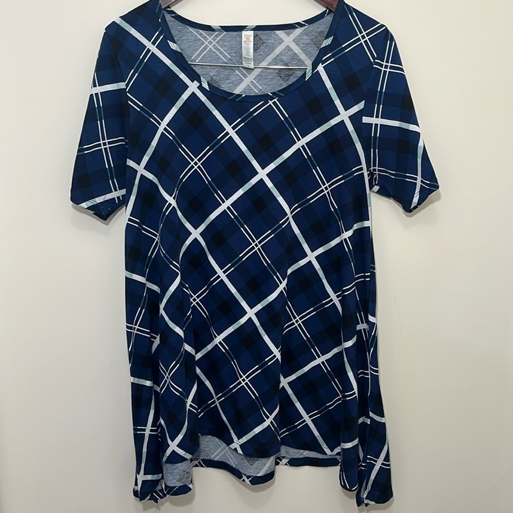 LuLaRoe Women’s Short Sleeve Tunic Shirt Size Medium